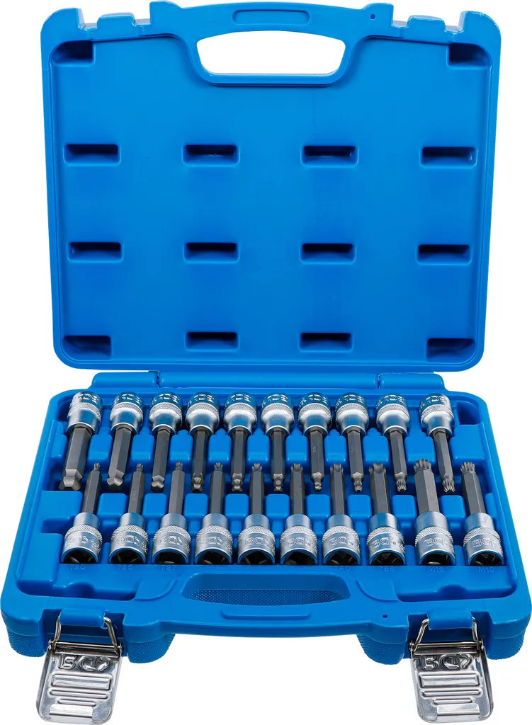 BGS 5170 Coffret de douilles à embout 1/2 Six pans Torx XZN 20 pcs