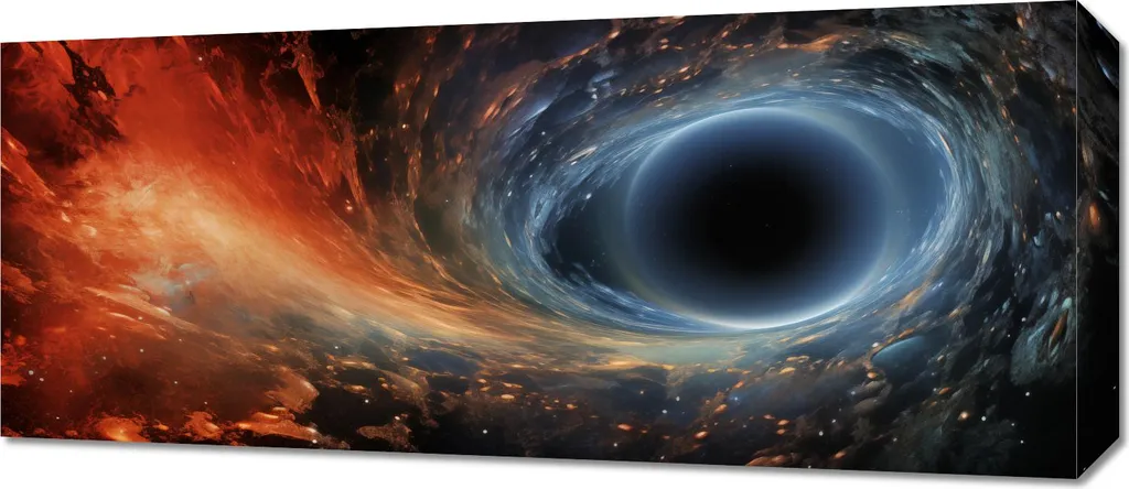 Décoration Murale Panoramique Image de l'Espace Univers 70 x 30 cm
