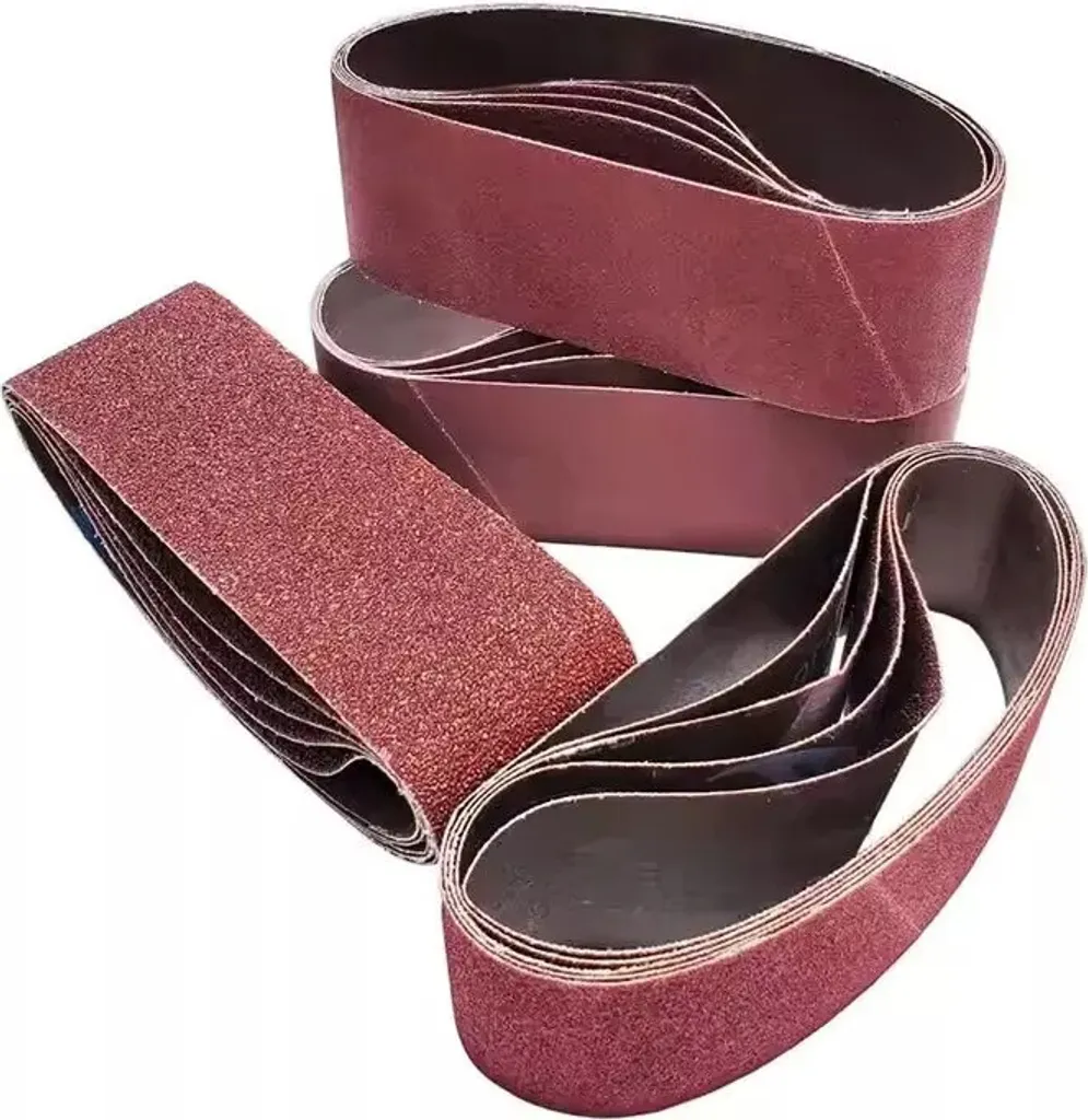 Nastri Abrasivi Professionali 75x533mm - Grana 100 - Confezione 10 pz