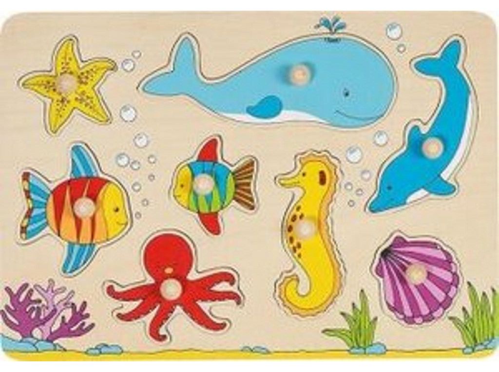 Steckpuzzle Unterwasserwelt Produktbild 