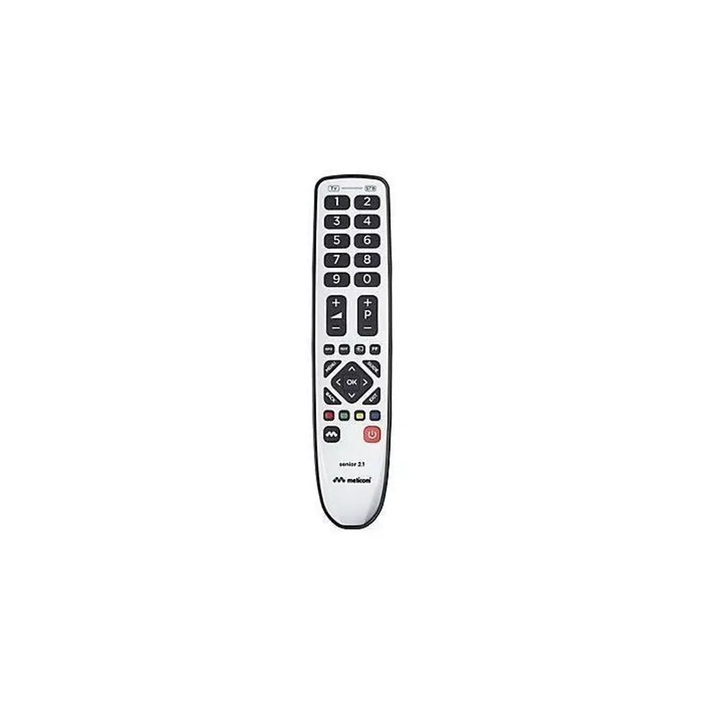 Télécommande Universelle pour Sénior Meliconi 2-en-1 TV et Box Internet