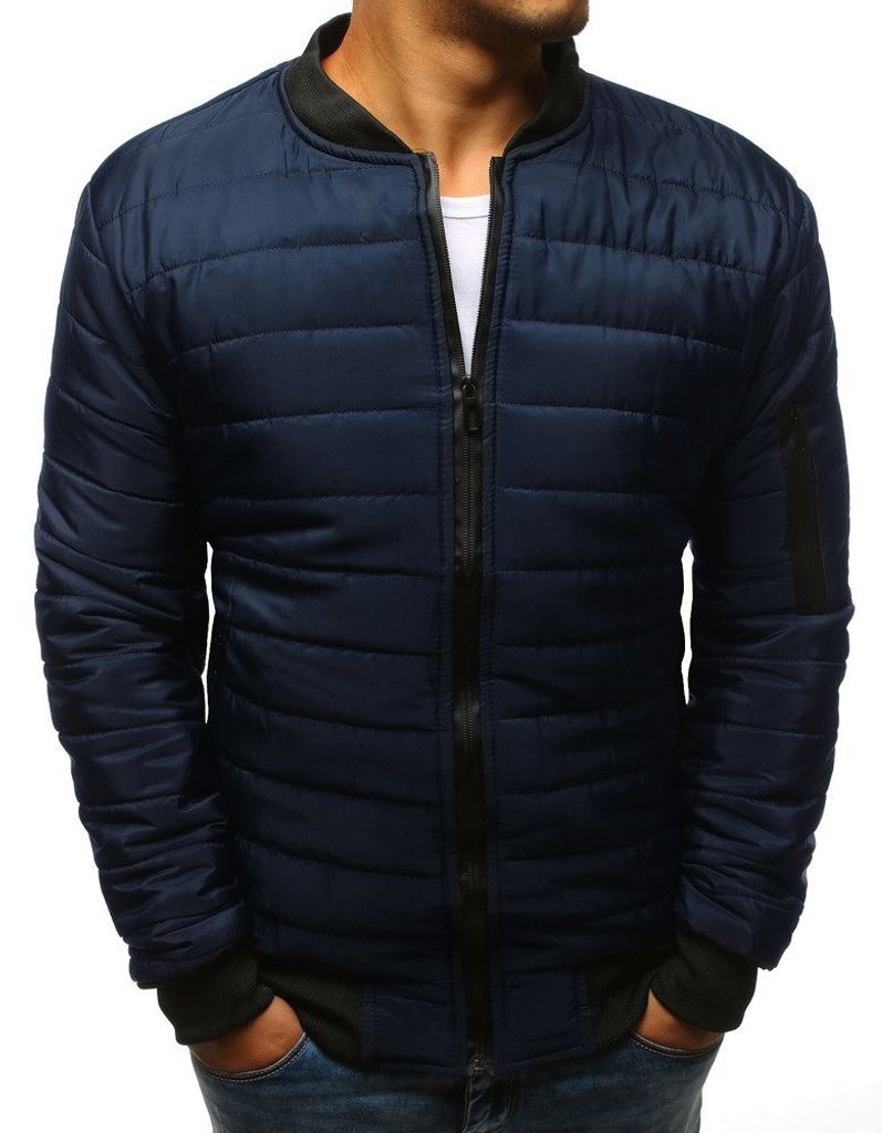Dstreet Herren-Bomber Bitat dunkelblau M