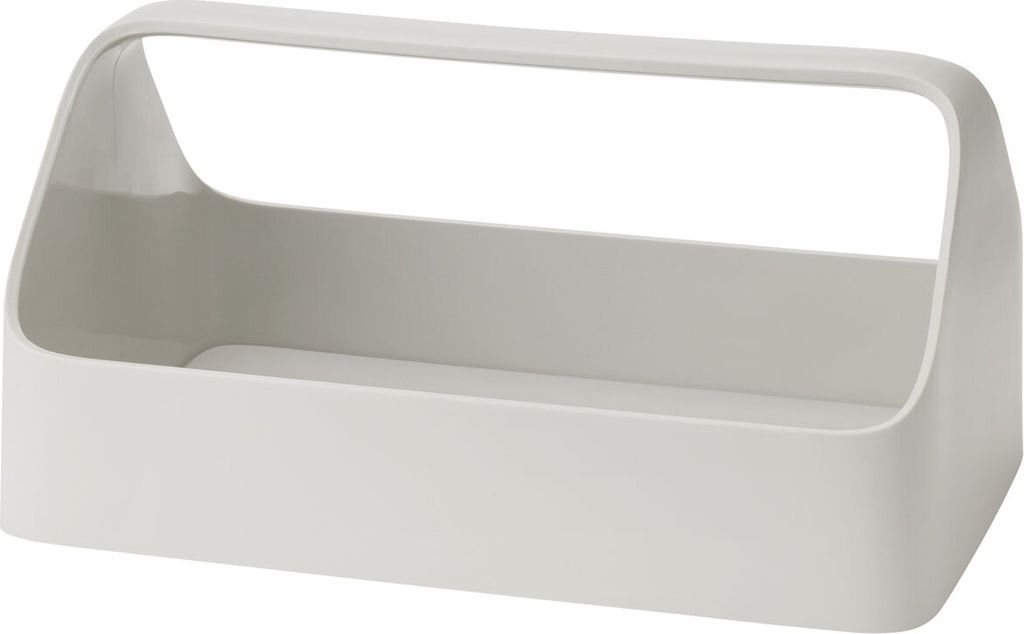 Rig-Tig Aufbewahrungsbox Handy-Box L Light Grey, Utensilo, ABS-Kunststoff, Grau, 18 x 28 cm, Z00125-2