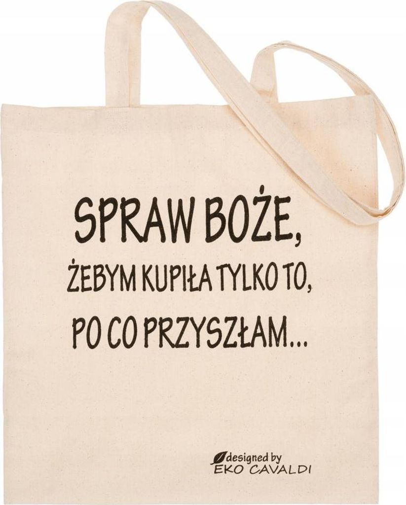 Shopper | Tasche aus Baumwolle, mit Aufschrift, auf die Schulter
