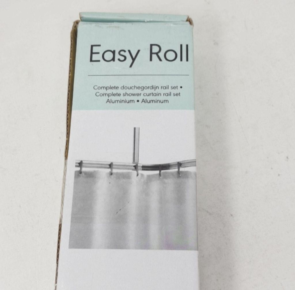 Sealskin Duschvorhangschienen-Set Easy-Roll Matt Aluminium Produktbild 16