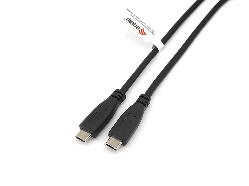 Cavo Equip USB 2.0 Tipo-C a C 2m - Ricarica Sicura per Laptop e Smartphone