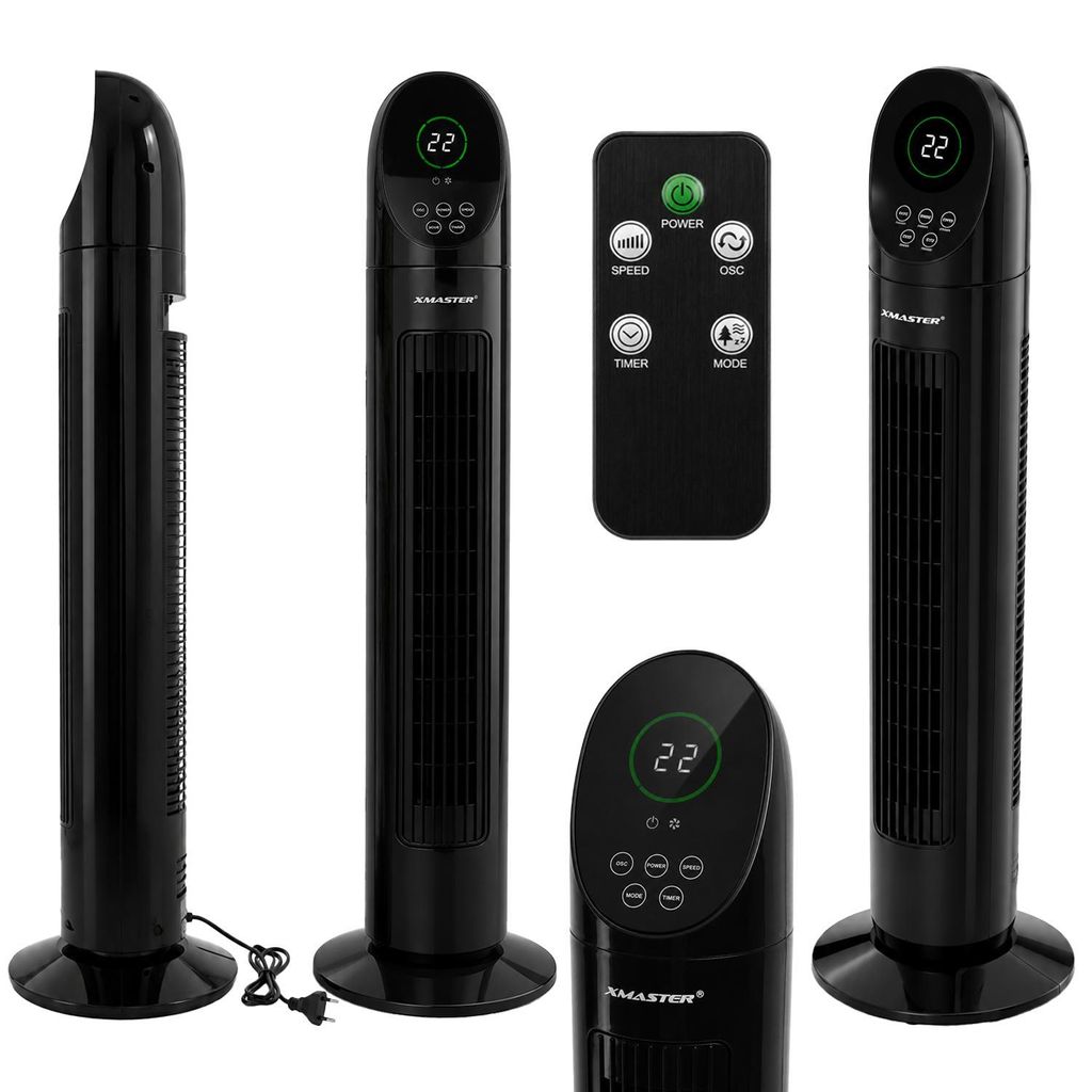 XMaster Säulenventilator, leiser Standventilator 80 cm, Produktbild 