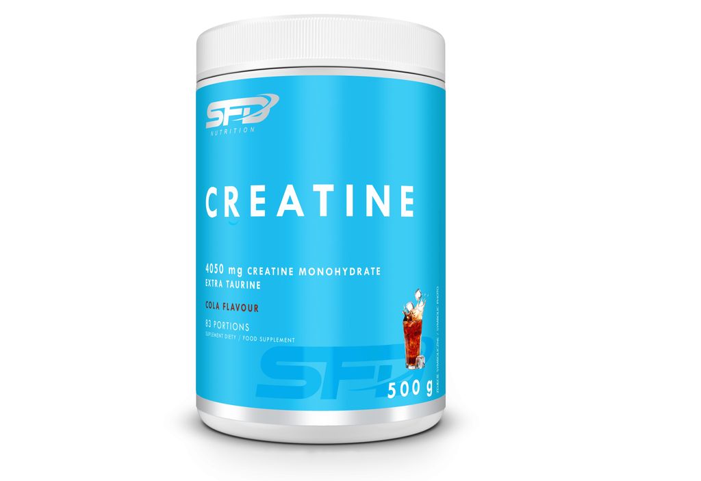 SFD Creatine 500g Cola Kreatin Muskeln Kreatinmonohydrat Produktbild 