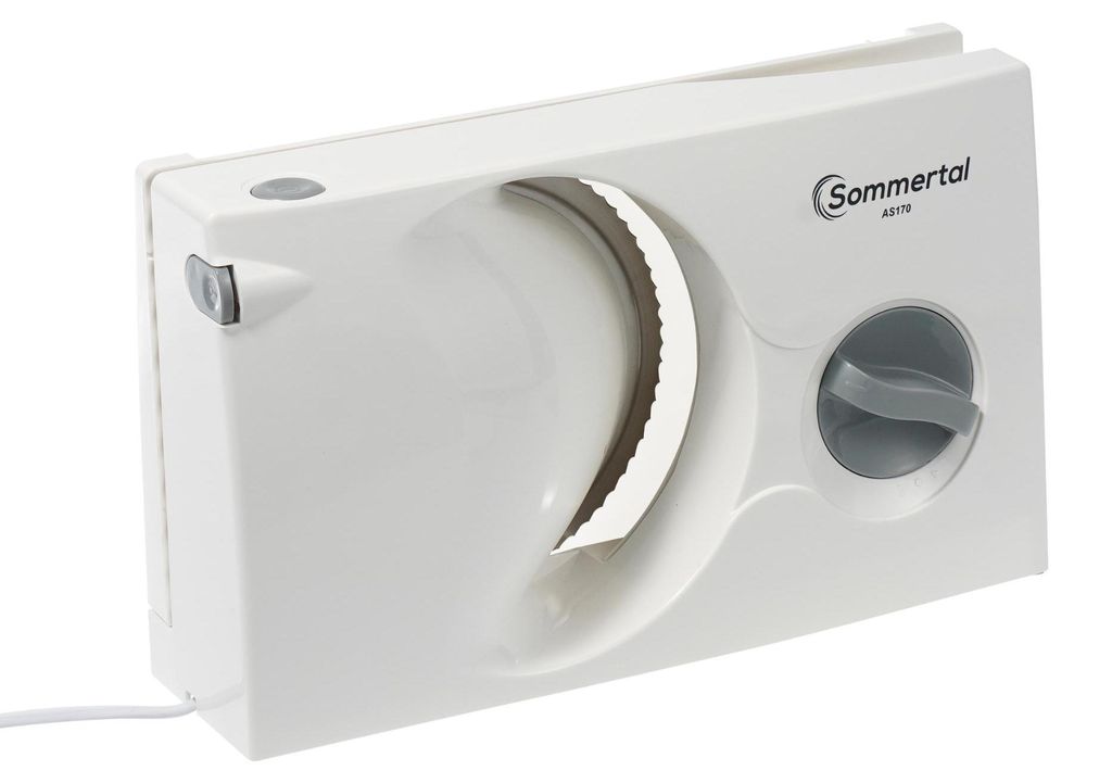 Sommertal Allesschneider AS170 150W Edelstahlmesser mit