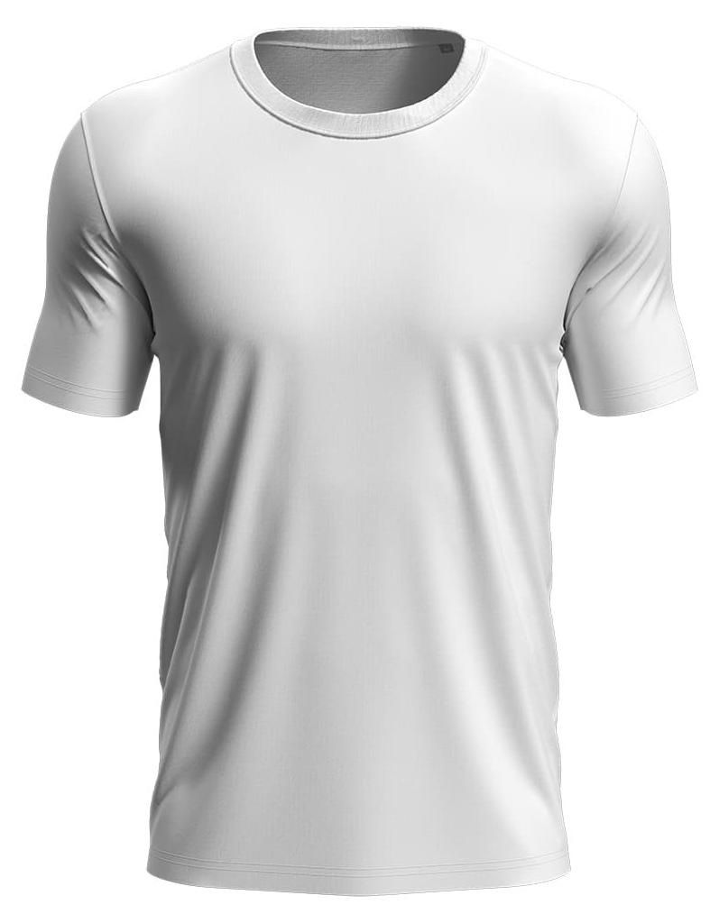 Stedman - "Morgan" T-Shirt Rundhalsausschnitt für Herren FK2181 (S) (Weiß)