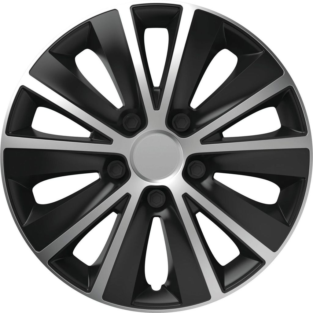 J&J Automotive | Poklice Rapide Stříbrná a Černá 16" 4ks Obrázek produktu 