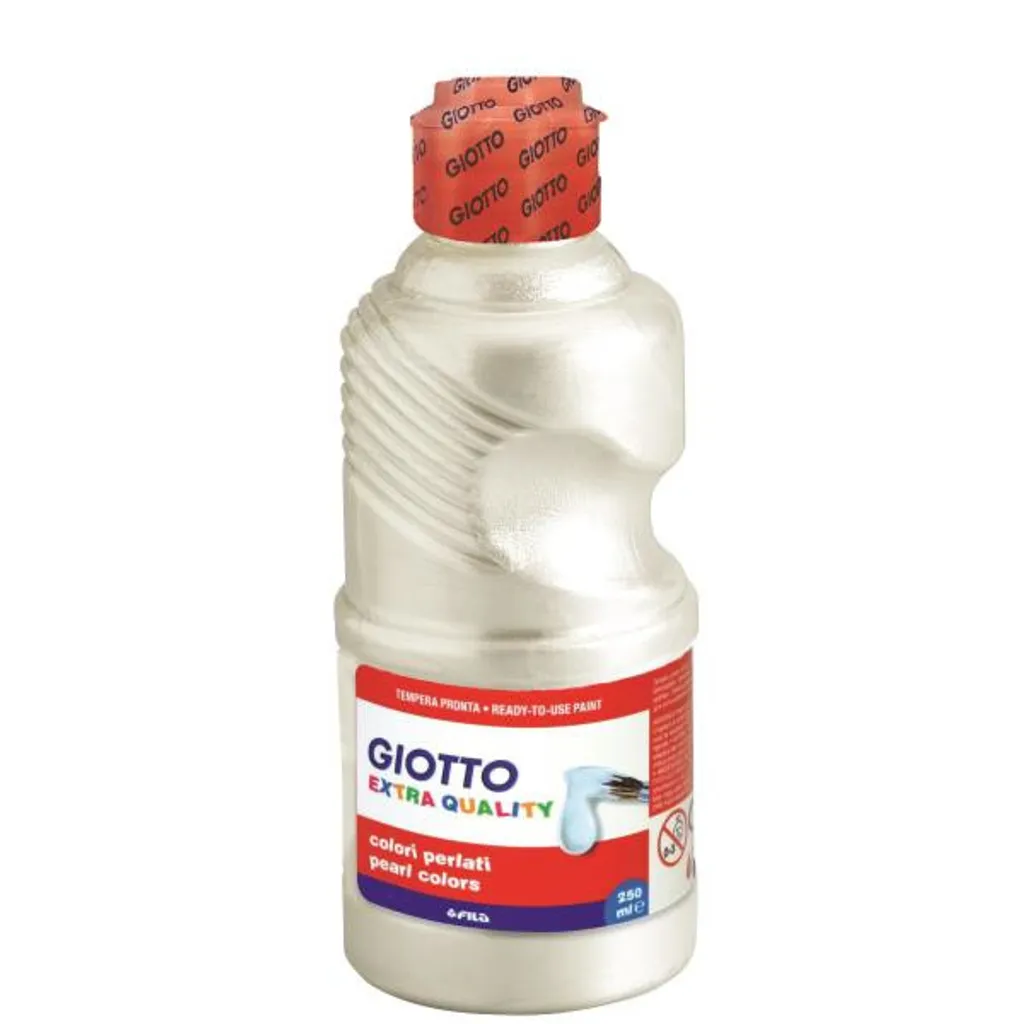 Gouache Giotto Perla 250 ml pour peinture scolaire et activités d'éveil