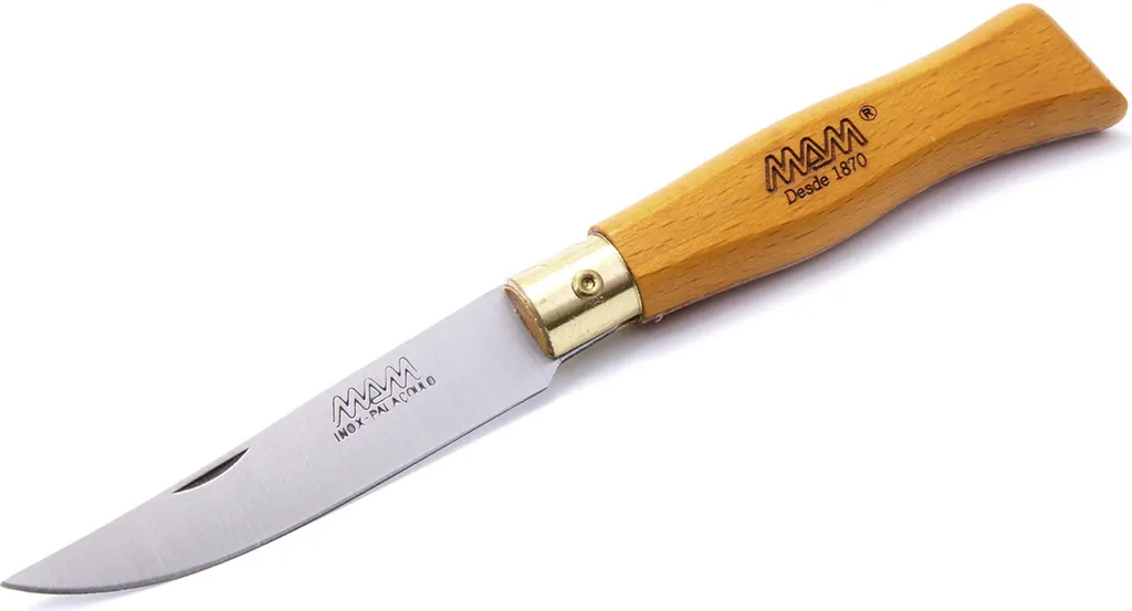 Couteau de fermeture MAM Douro 2080 en bois de hêtre de 8,3 cm