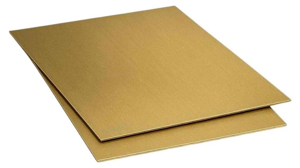 Messingblech Zuschnitt 200mm x 300mm (20cm x 30cm)