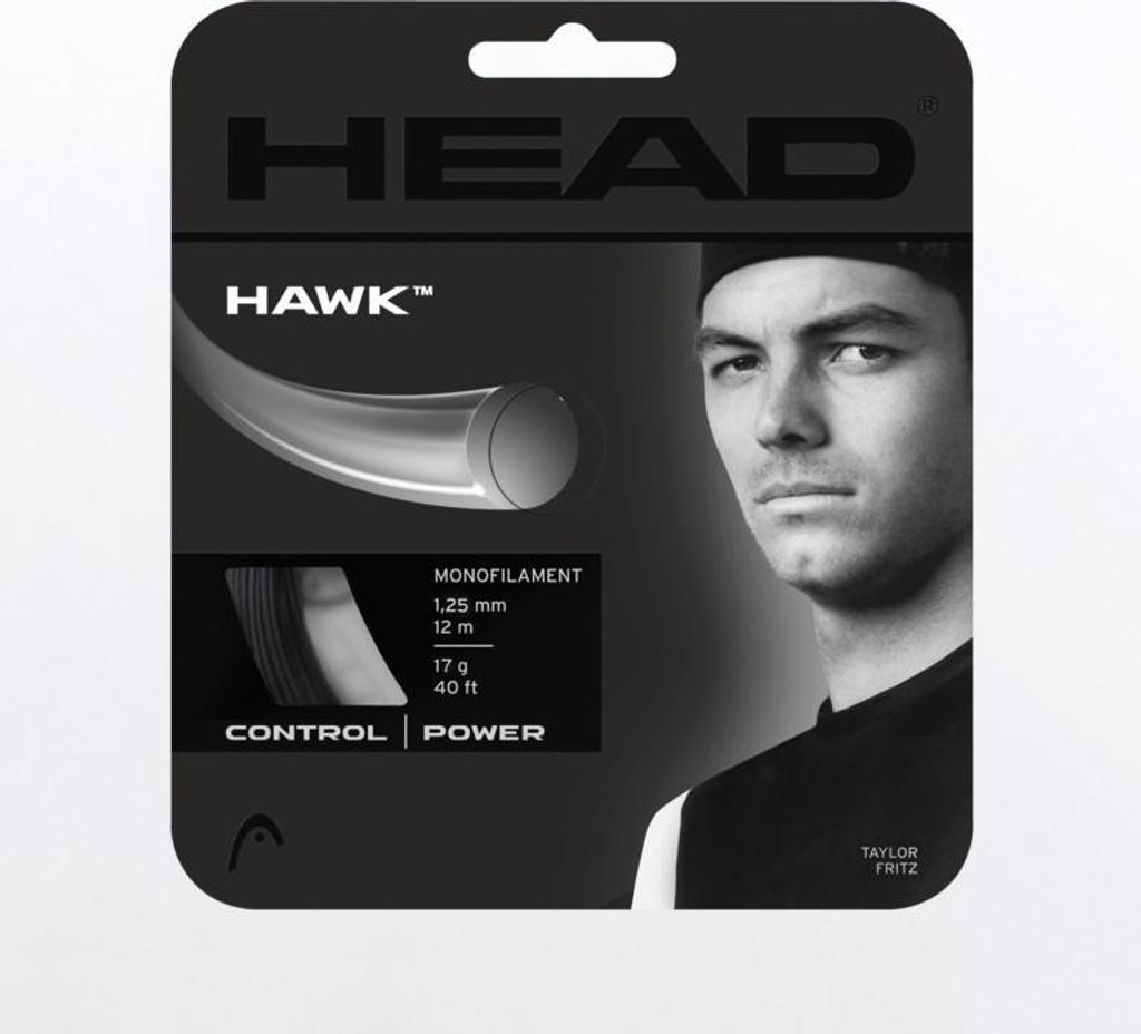 Plecionka tenisowa HEAD Hawk 12m 2024_25 1,25 mm Zdjęcie produktu 
