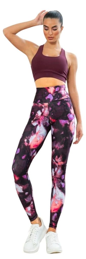 Lismina 413 High Waist Leggings -schwarz