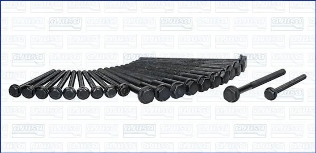 Jeu de vis de culasse AJUSA 81055600 pour FORD RANGER TKE M10 M8