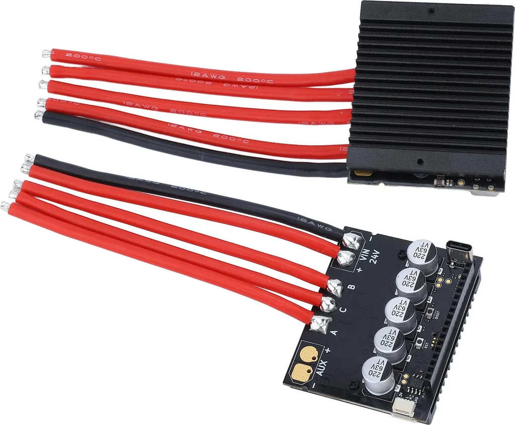 Contrôleur de moteur brushless multidirectionnel stable DC 8V à 24V - 9