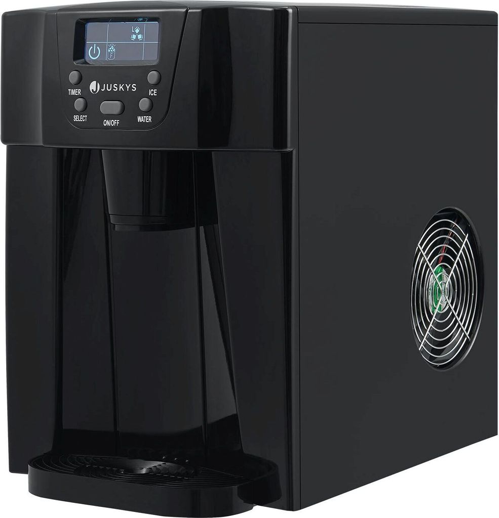Juskys Eiswürfelmaschine PIM200L mit 2in1 Spender & Timer – Produktbild