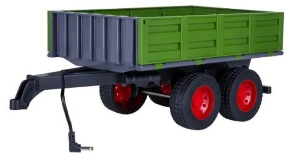 Remorque basculante Jamara 423284 avec benne mobile verte robuste - 5
