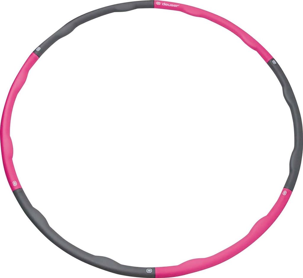 DEUSER Deuser Hula Hoop ROSA/GRAU - Produktbild 