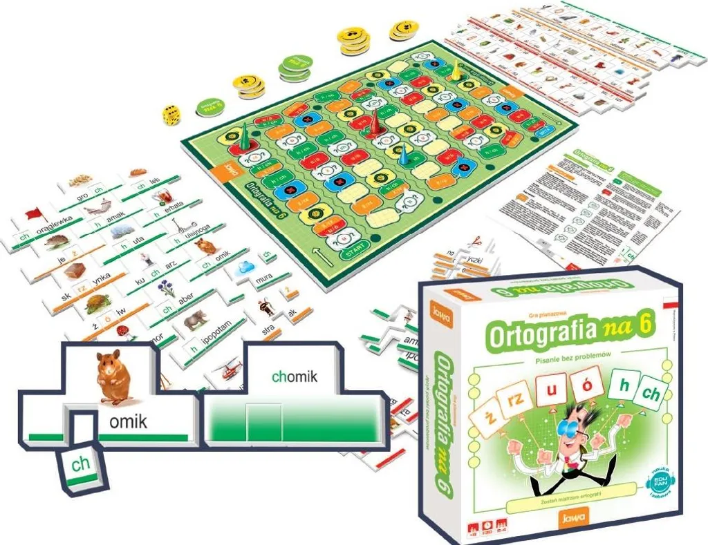 Jeu de société éducatif JAWA PL Apprentissage des mots Modèle 01335