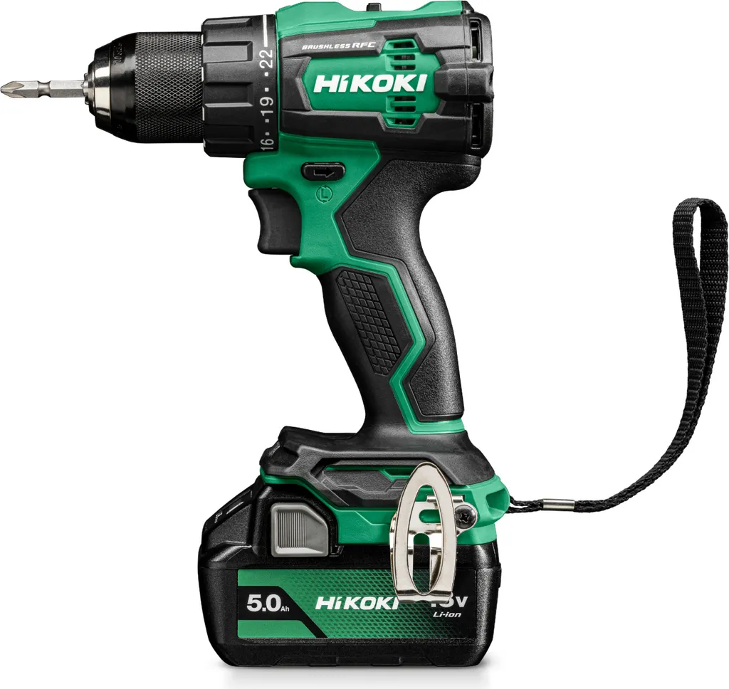 Hikoki 18V Perceuse Brushless 70Nm DS18DEWFZ en Coffret 5Ah