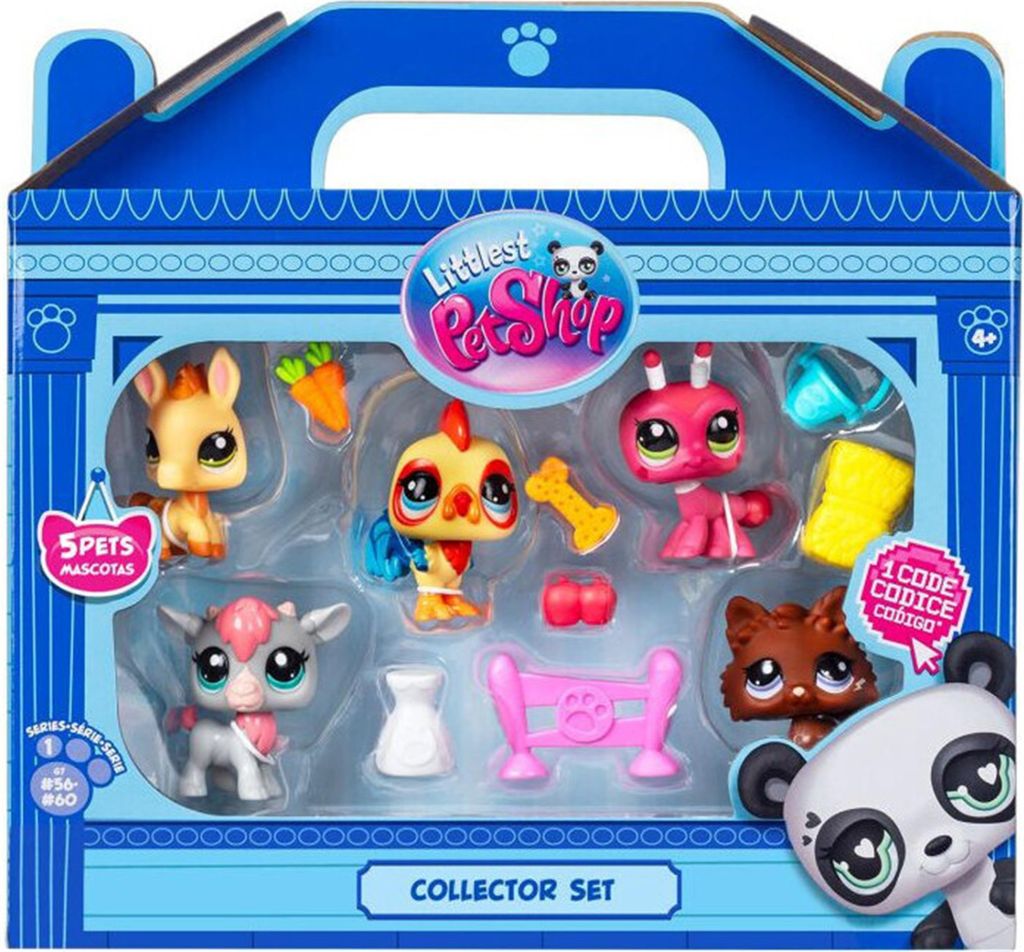 Bandai Littlest Pet Shop Kunststoff-Gelenkfiguren