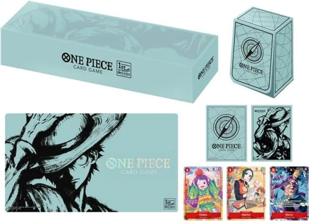 Set japonais 1er anniversaire Englisch avec finitions premium et bois