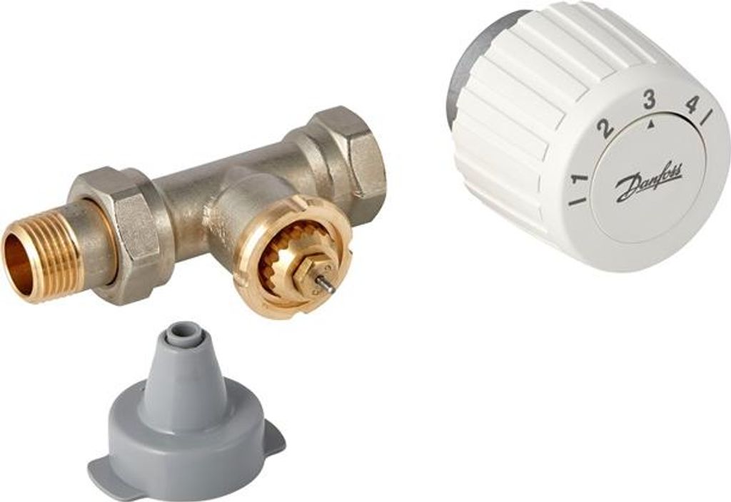 Danfoss 003L1080 Odstraňovač teplot zpětného chodu, bílý Obrázek produktu 