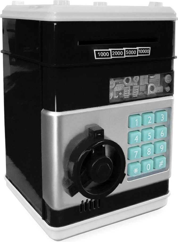 Aga Tirelire Coffre-fort Noir Image du produit 