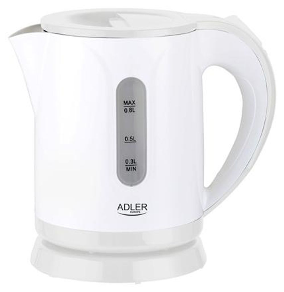 Adler | Rýchlovarná kanvica | AD 1371w | Elektrická | 850 W Obrázok produktu 