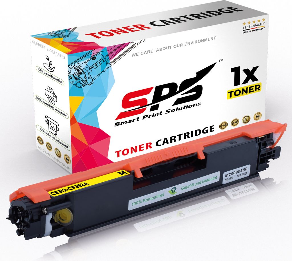 Kompatibel für HP Laserjet Pro MFP M 176 (CF352A/130A) Toner-Kartusche Gelb