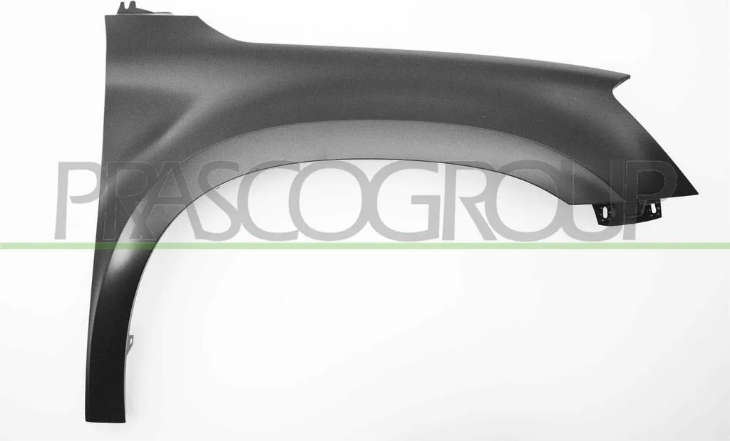 Aile droite PRASCO SK7123003 en acier traité pour Yeti OE 5L0821022A