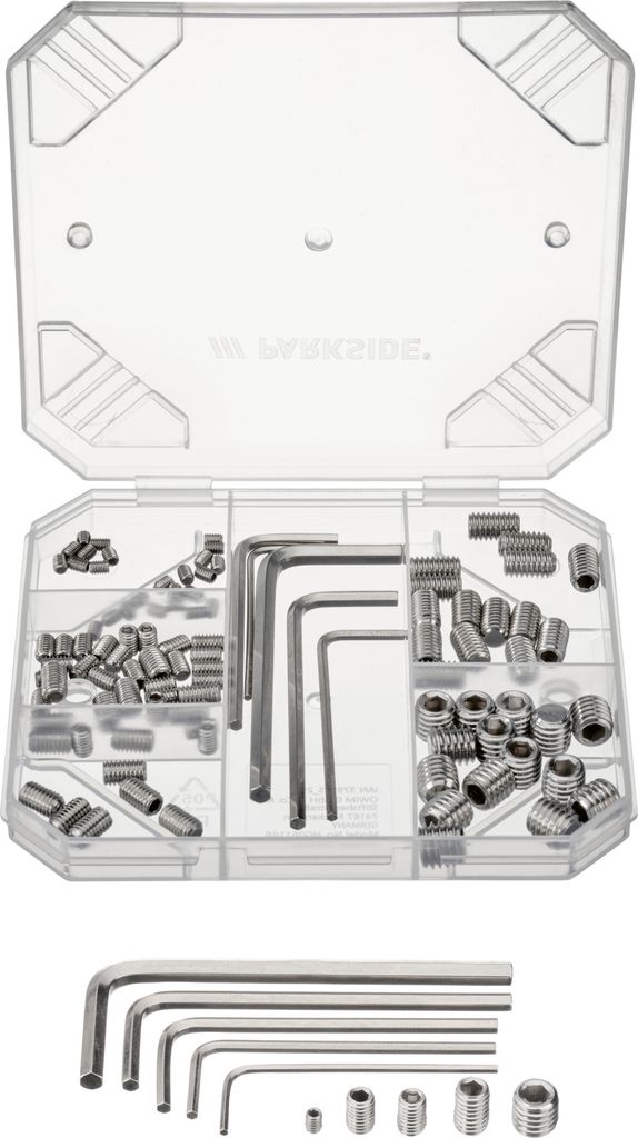 PARKSIDE® Kleineisenset (Gewindestift-Set) Produktbild 