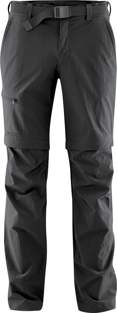 Maier Sports Tajo 2 He-Zip Off Hose el. Herren Wanderhose Schwarz 26