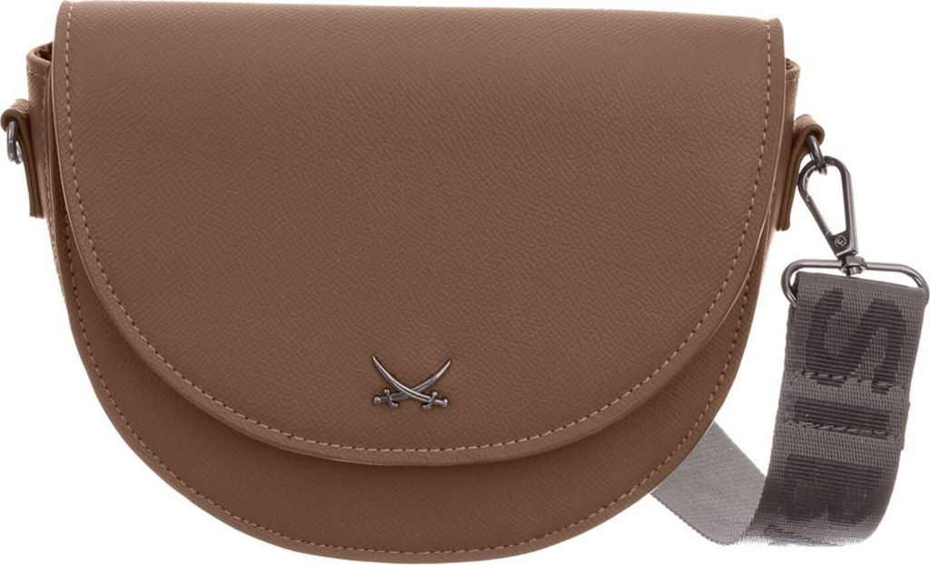 Sansibar Umhängetasche Saddle Bag Coffee braun