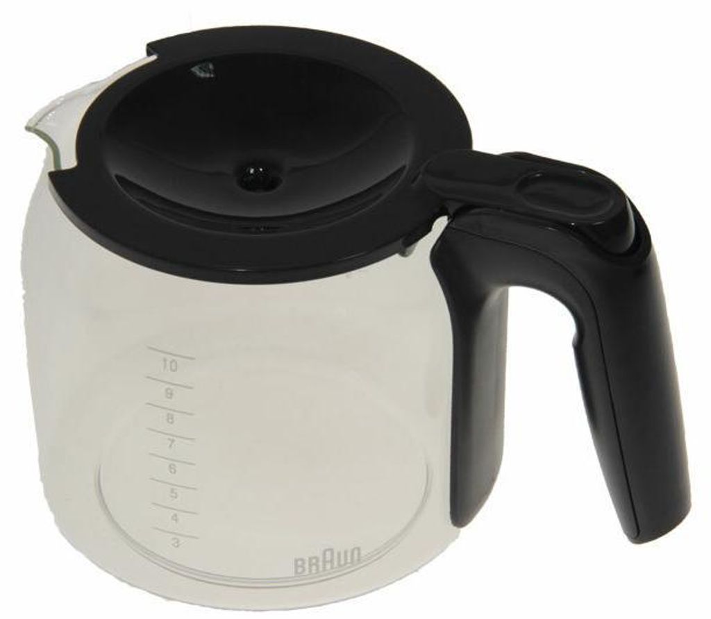 Braun 7313210654 Verseuse en verre pour la machine à café Image du produit 