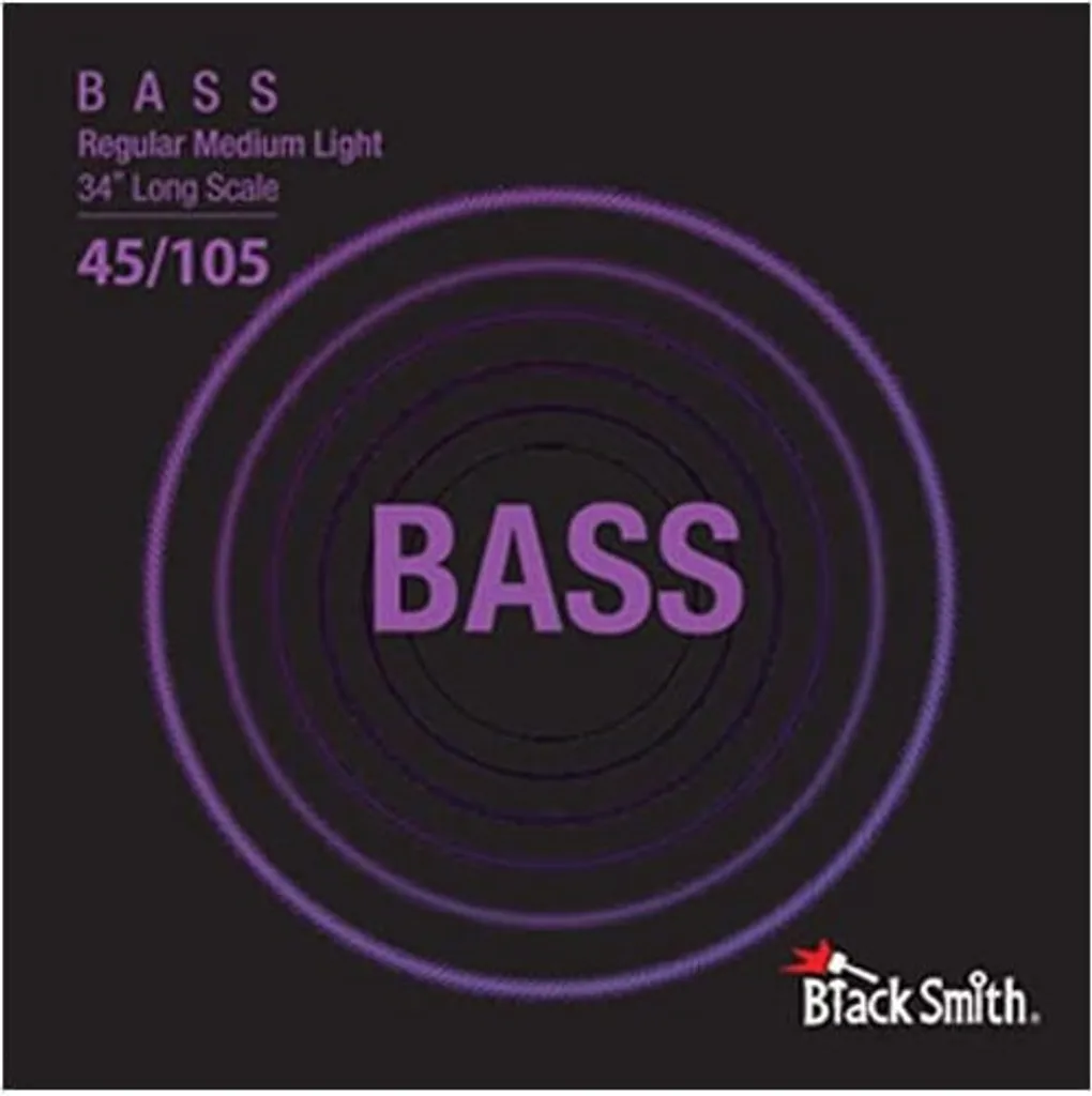 Blacksmith NW45105434 Cordes Basse 45-105 Nickel Filé Rond