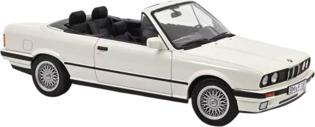 Norev 183213 BMW 325i Cabrio E30 1991 alpine weiß 1:18 Produktbild 
