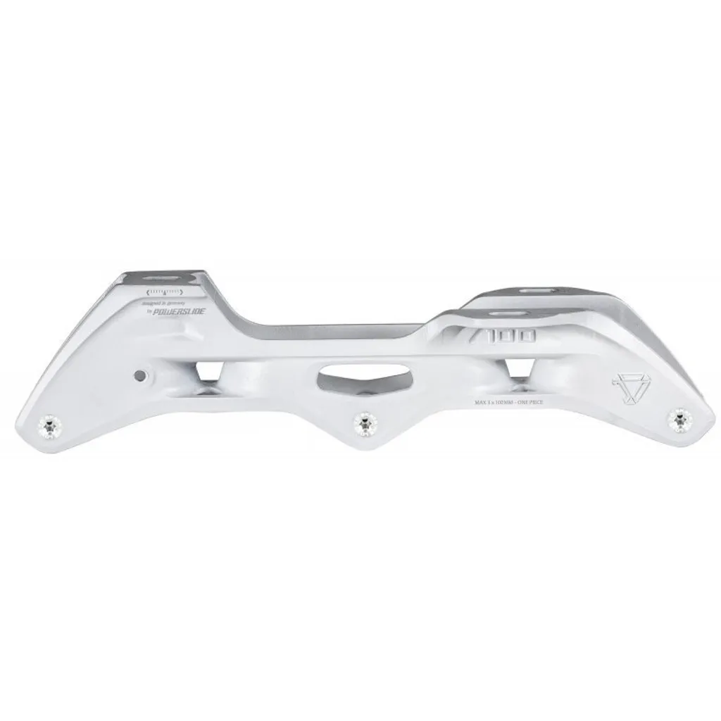 Platine Powerslide Elite Casted 3x100 Trinity Blanche 231mm de Roller - 5
