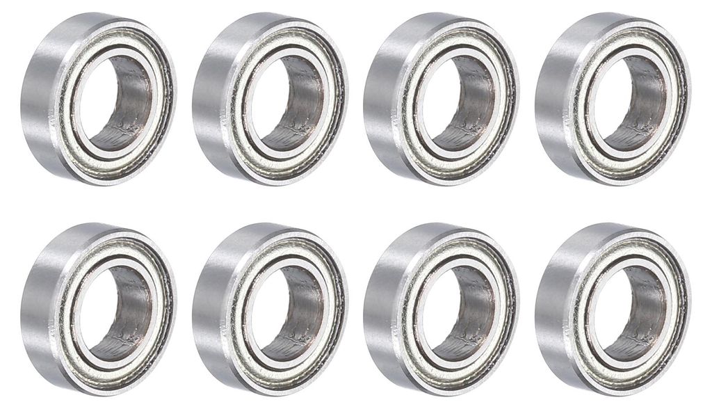 8 Stš¹ck MR137ZZ Kugellager Rillenkugellager Z2 7 x 13 x 4mm Hochkohlenstoff-Chromstahl Doppelt Metallgeschirmt Pr?zisionslager, P0 (ABEC 1)