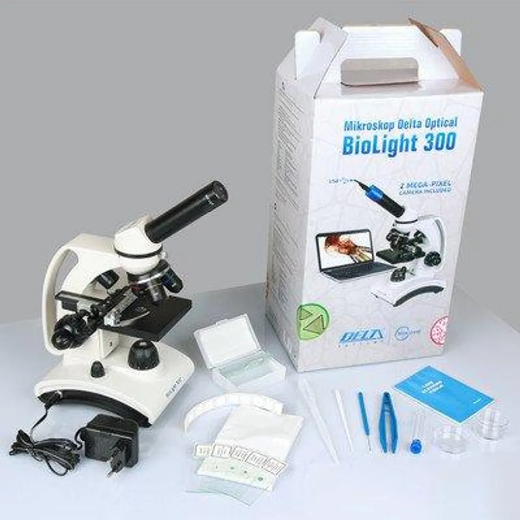 Microscope Delta Optical Biolight 300 avec Prise EU 220V One Size - 6