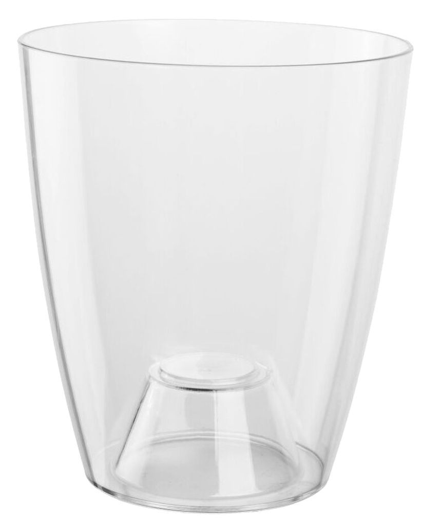 Ornella dekorativer Blumentopf, Transparent – Durchmesser: Produktbild 