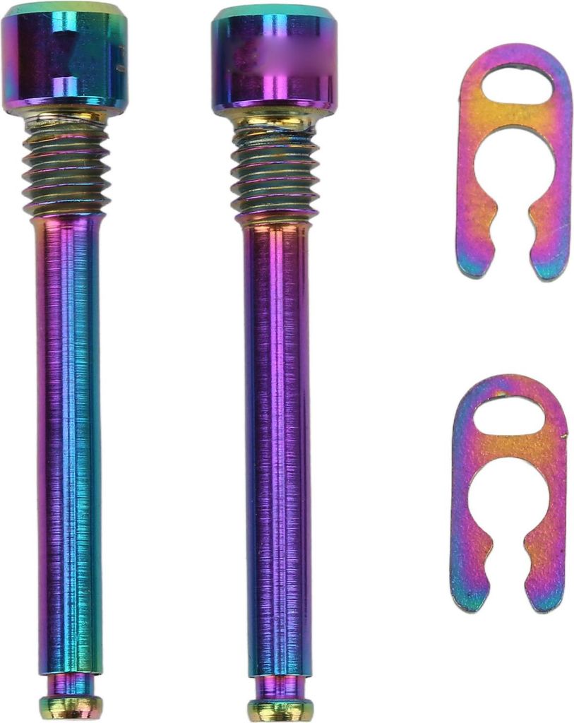 Mountain Bike Disc Bremsschraube Titanlegierscreme Fixschrauben für Fahrräder blendend