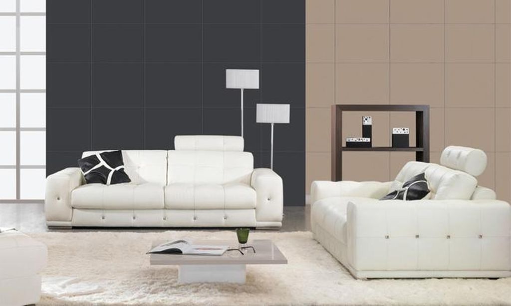 Design Sofas Polster Leder 311 Sitzer Couchen Sofagarnitur Garnituren Set Leder