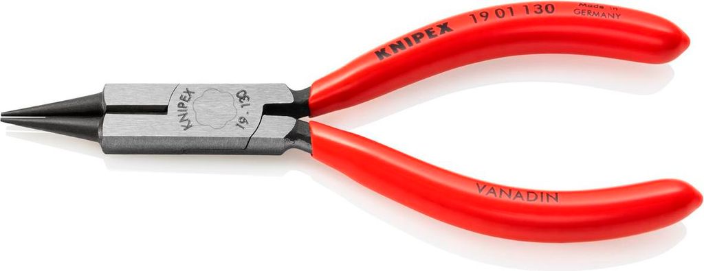 Knipex Schmuckbiegezange Länge 130mm poliert Griffe mit Kunststoff überzogen SB - 19 01 130 SB