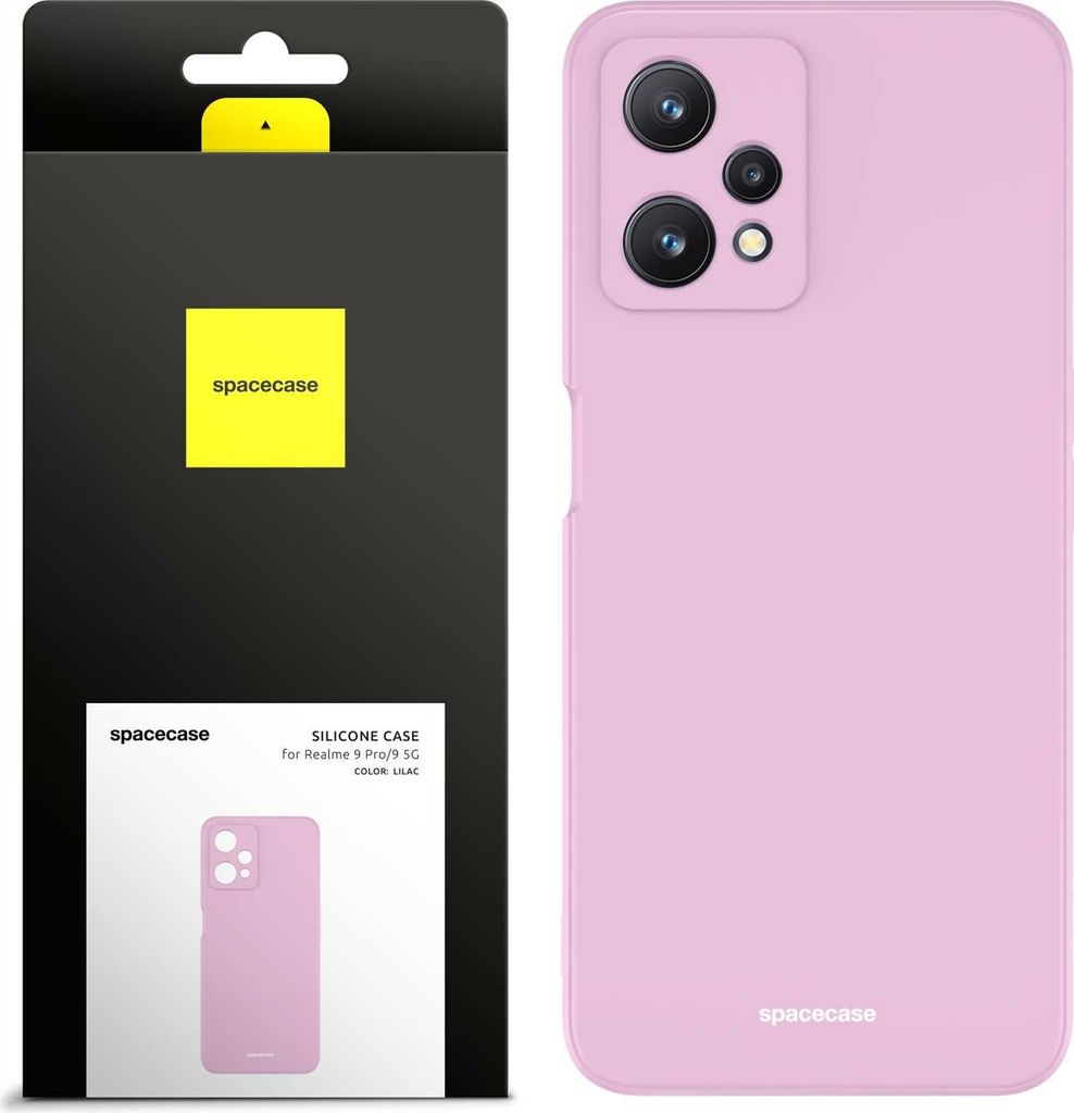 Spacecase Silikonhülle Realme 9 Pro/9 5G lila