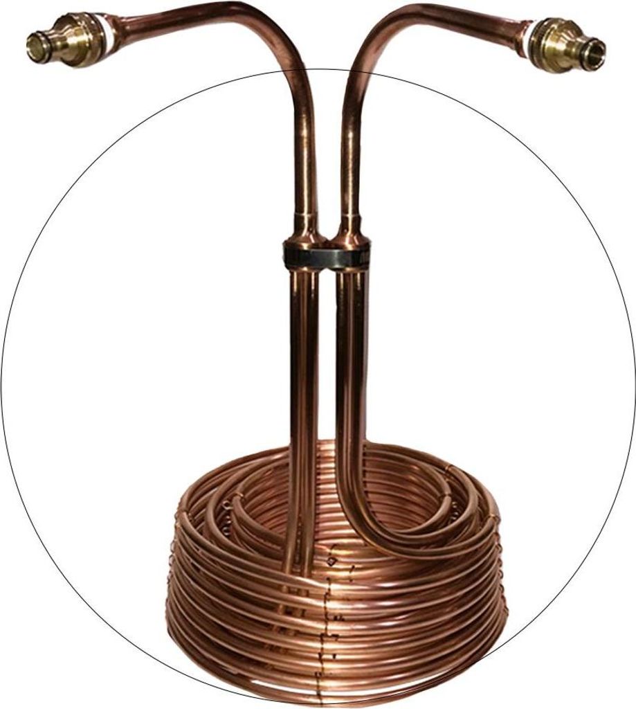 Jaded Brewing Concentric Hydra Kupfer-Würzekühler für Bierbrauset