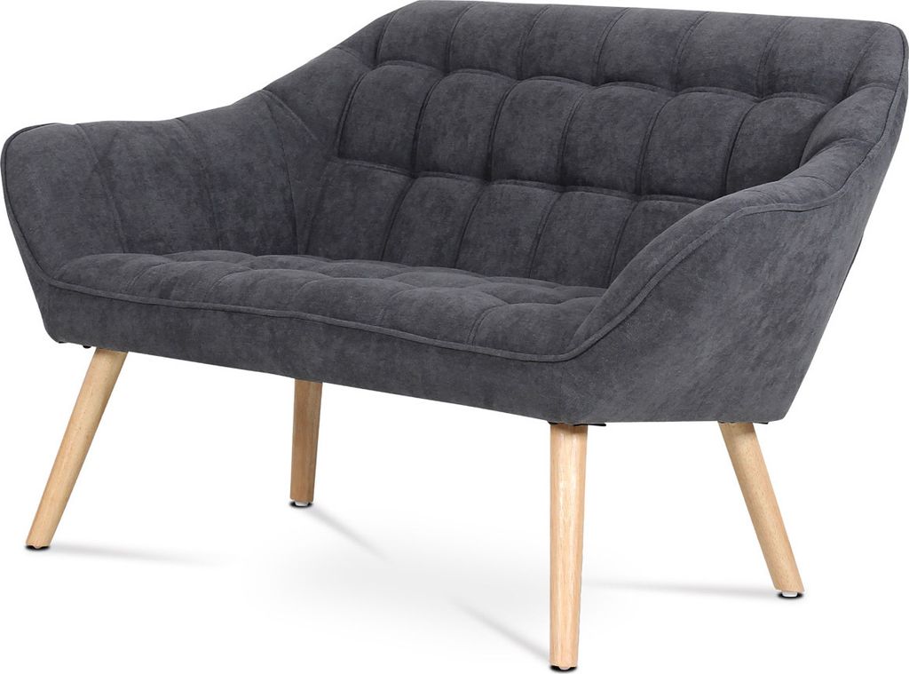 Autronic Dvousedačka AK-322 GREY2 - tmavě šedá Obrázek produktu 